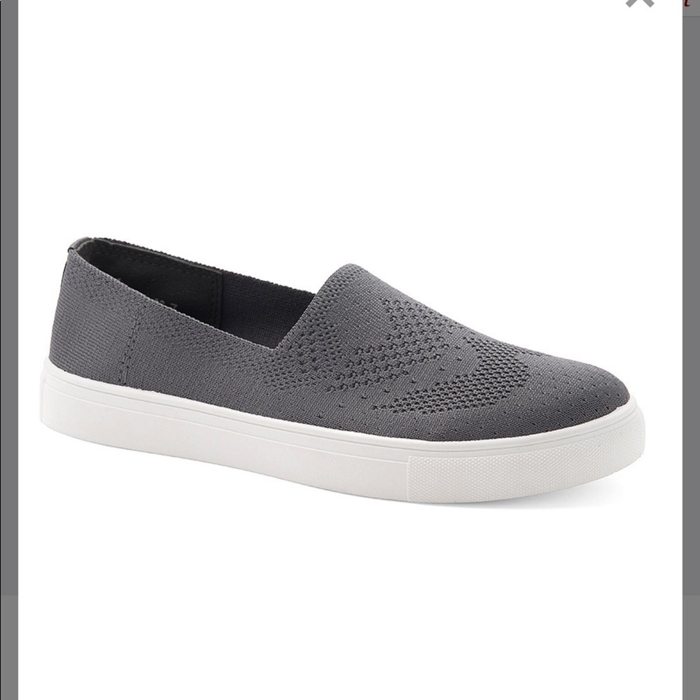 Charcoal Tess Slip on sneaker